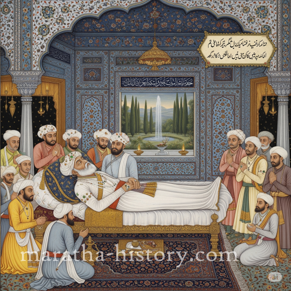 Death of Aurangzeb