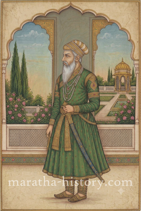 Emperor forced to recognize Asaf Jah as viceroy of Deccan, de-facto autonomous from Delhi, as Nizam
