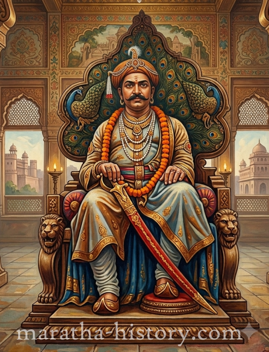 Raghoji Bhosle invested as Senasahibsubah