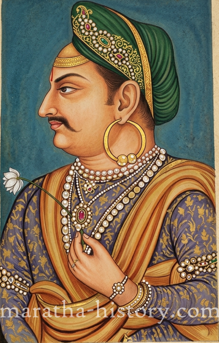Ranoji Shinde established his capital at Ujjain