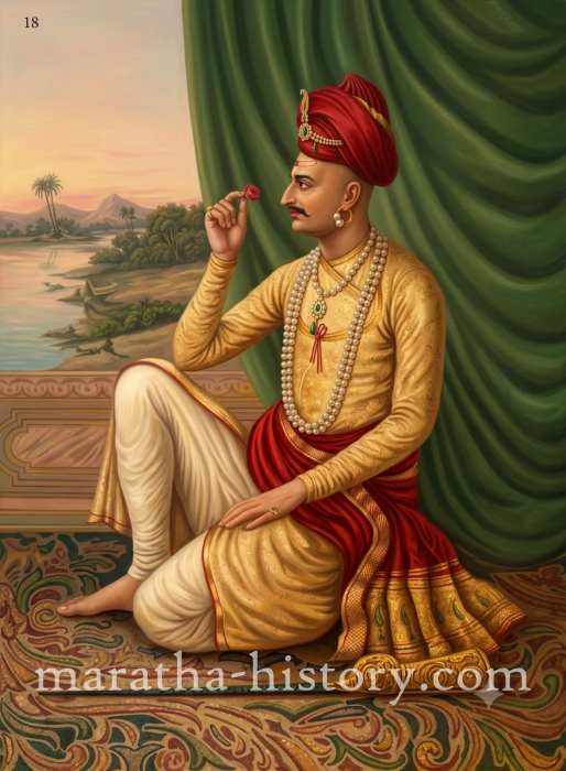 Death of Bajirao, accession of Nanasaheb
