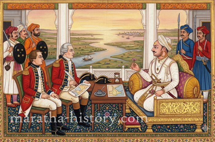 Treaty of Surat and the First Anglo-Maratha war