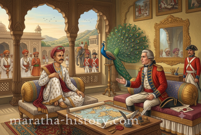 British EIC, Nizam and Marathas entered into a triple alliance against Tipu