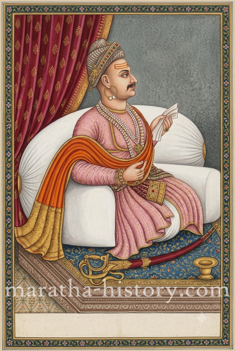 Bajirao II accession as Peshwa