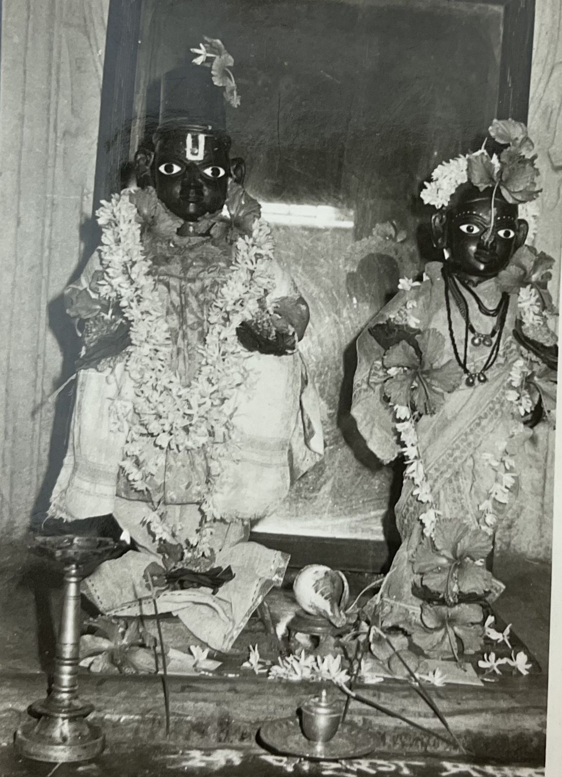 The private vitthal temple of the Awatis of Malunja